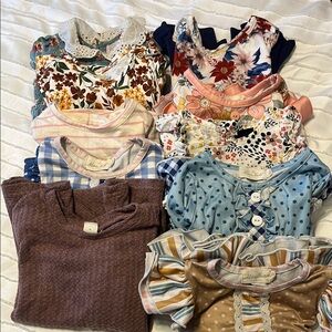 Girls dress Bundle of 10 dresses